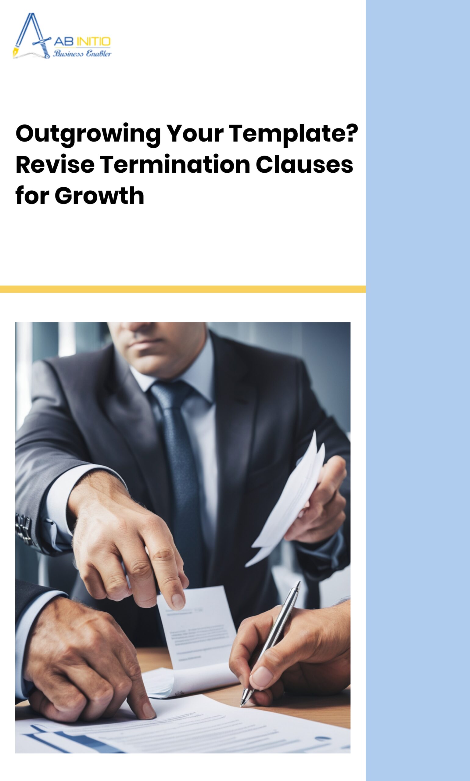 Outgrowing Your Template? Revise Termination Clauses for Growth